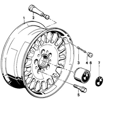 BMW e24, e32 en e34 velgen style TRX 2 14"