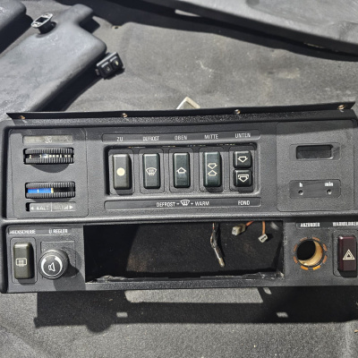 BMW 7-Serie E23 Verwarmingbediening
